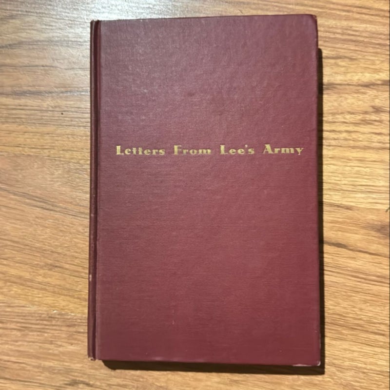 Letter From Lee’s Army