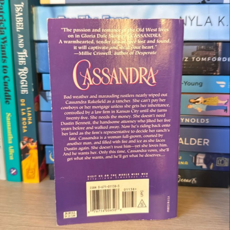 Cassandra SIGNED BY THE AUTHOR