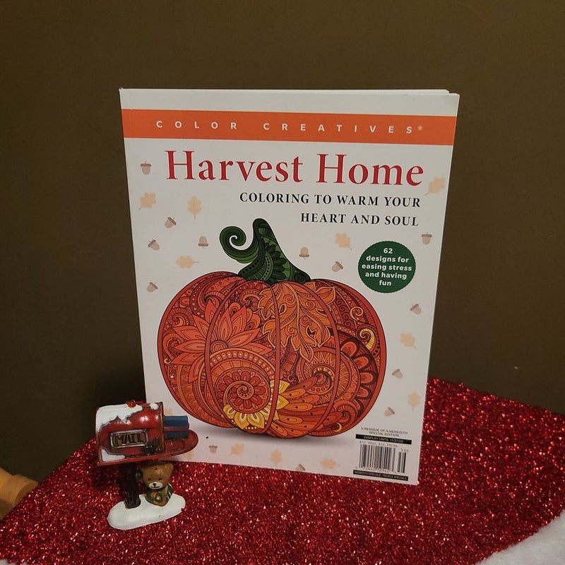 Harvest Home Coloring to Warm Your Heart and Soul