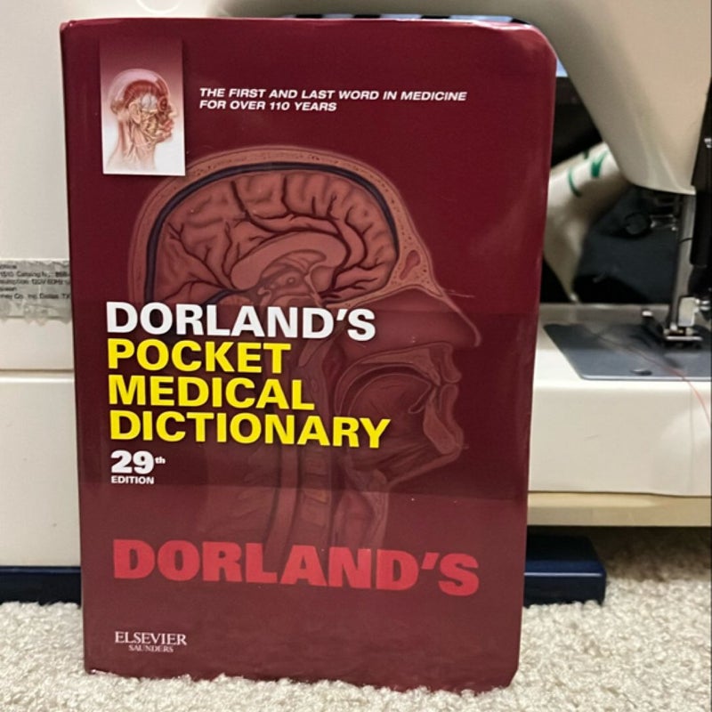 Dorland's Pocket Medical Dictionary