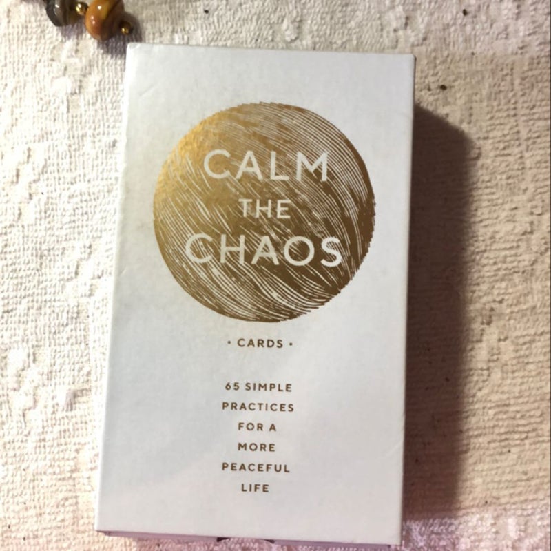 Calm the Chaos Cards