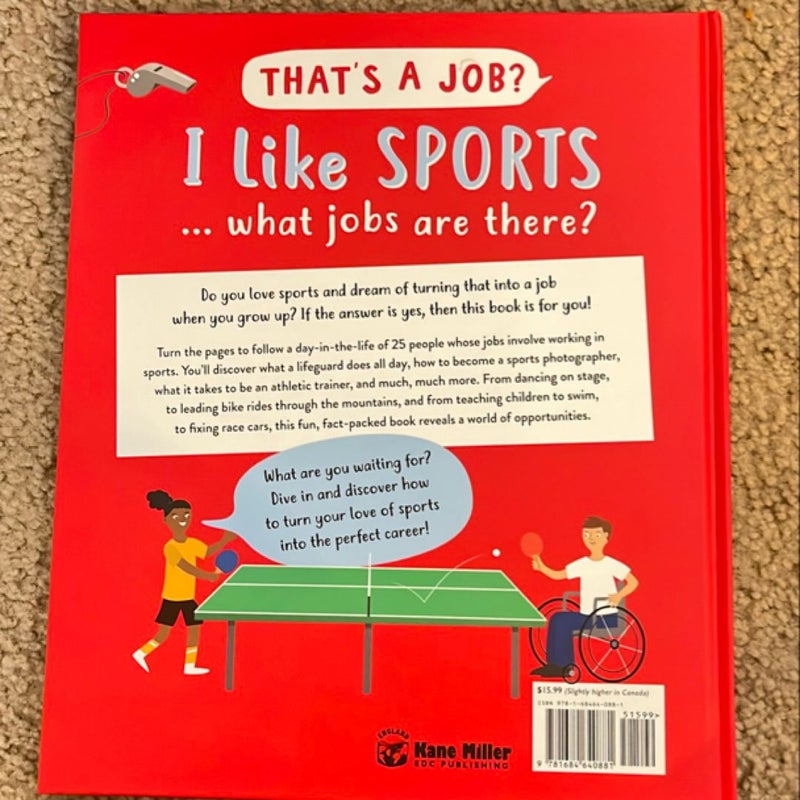 I Like Sports ... What Jobs Are There?