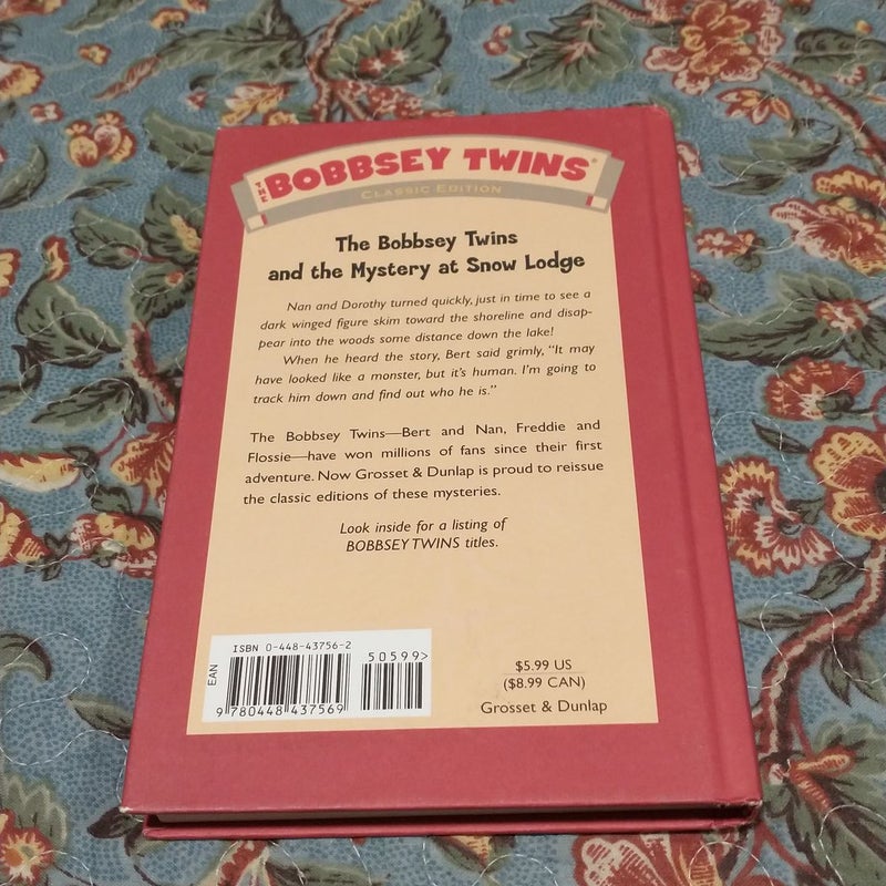 The Bobbsey Twins and the Mystery at Snow Lodge