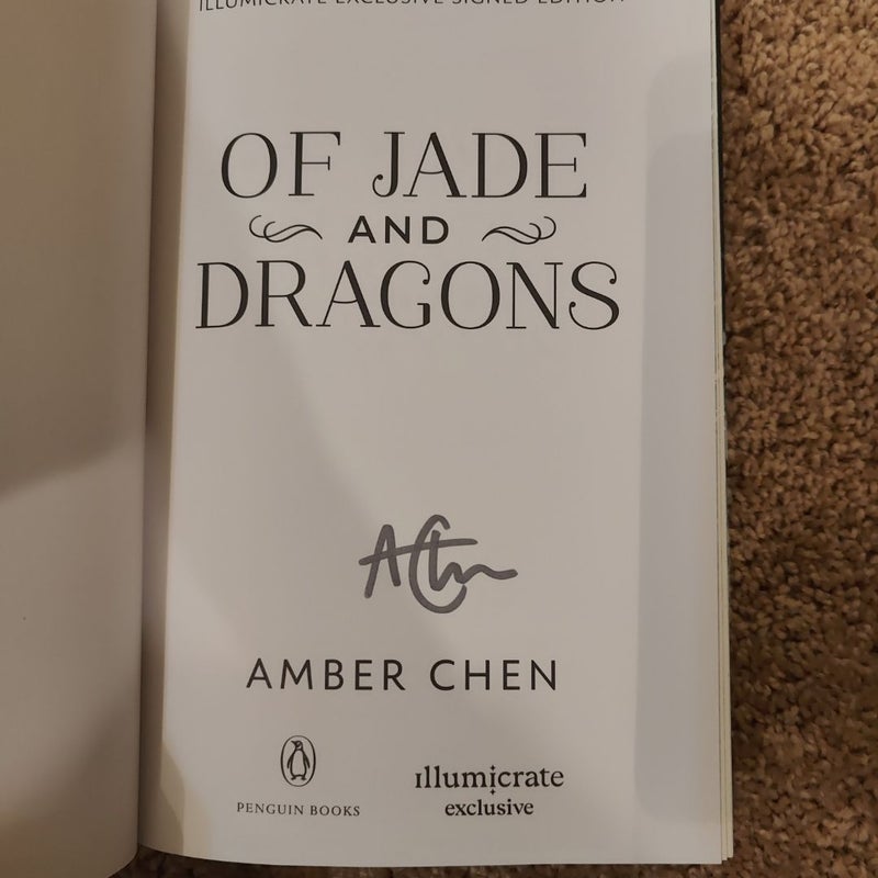 Of Jade and Dragons - Signed Special Edition 