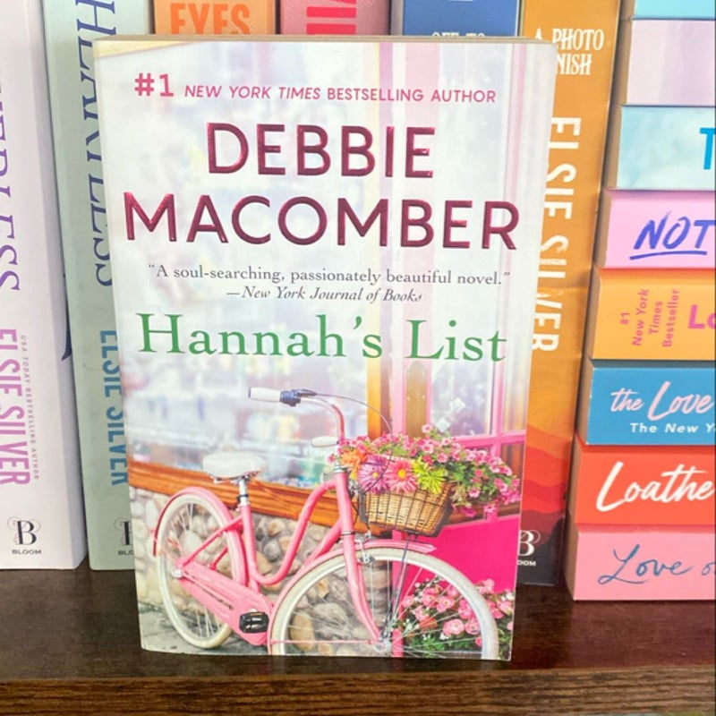 Hannah's List