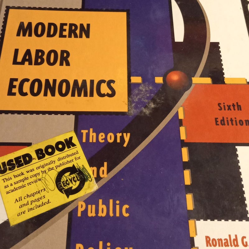 Modern Labor Economics