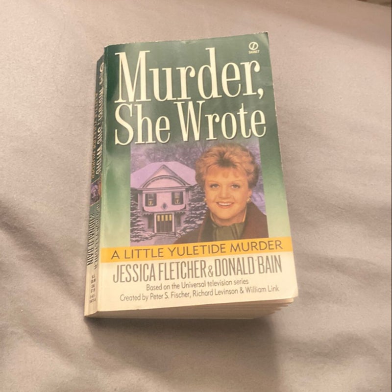 Murder, She Wrote: a Little Yuletide Murder