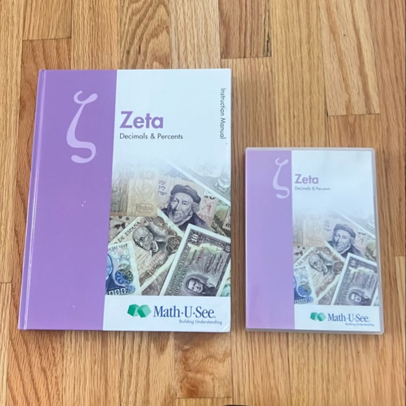 Zeta Instruction Manual and Instruction DVD