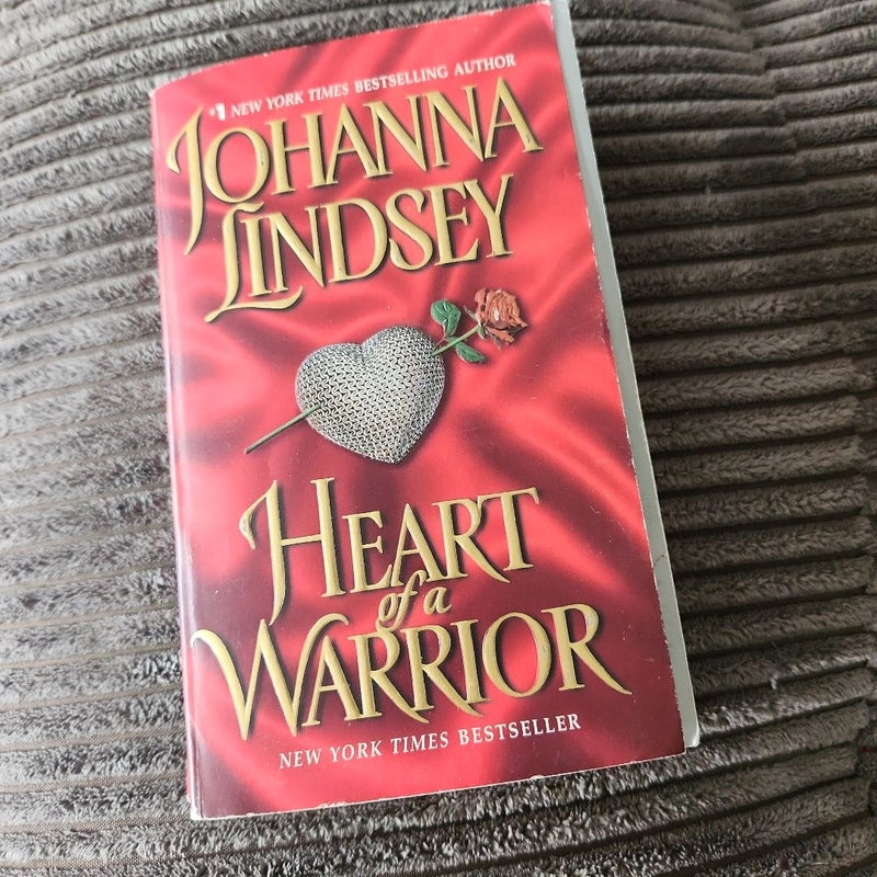 Heart of a Warrior Stepback Johanna Lindsey 