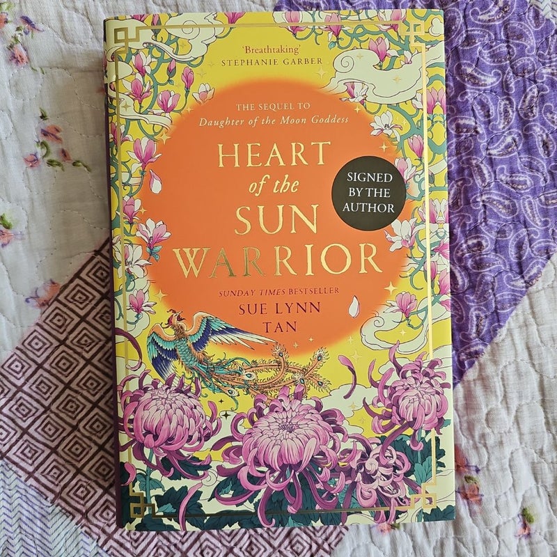 Waterstones edition Heart of the Sun Warrior Signed