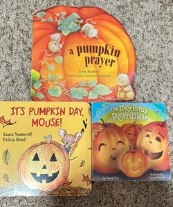 3 Book Pumpkin Set