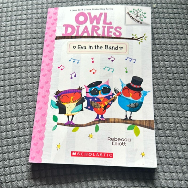 Owl Diaries #17: Eva in the Band