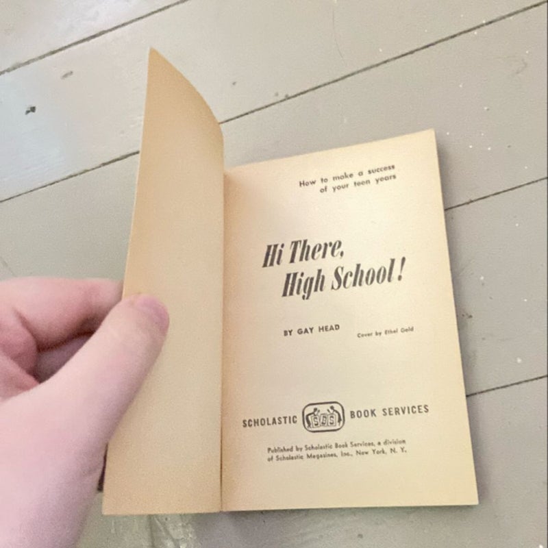 Hi There, High School!