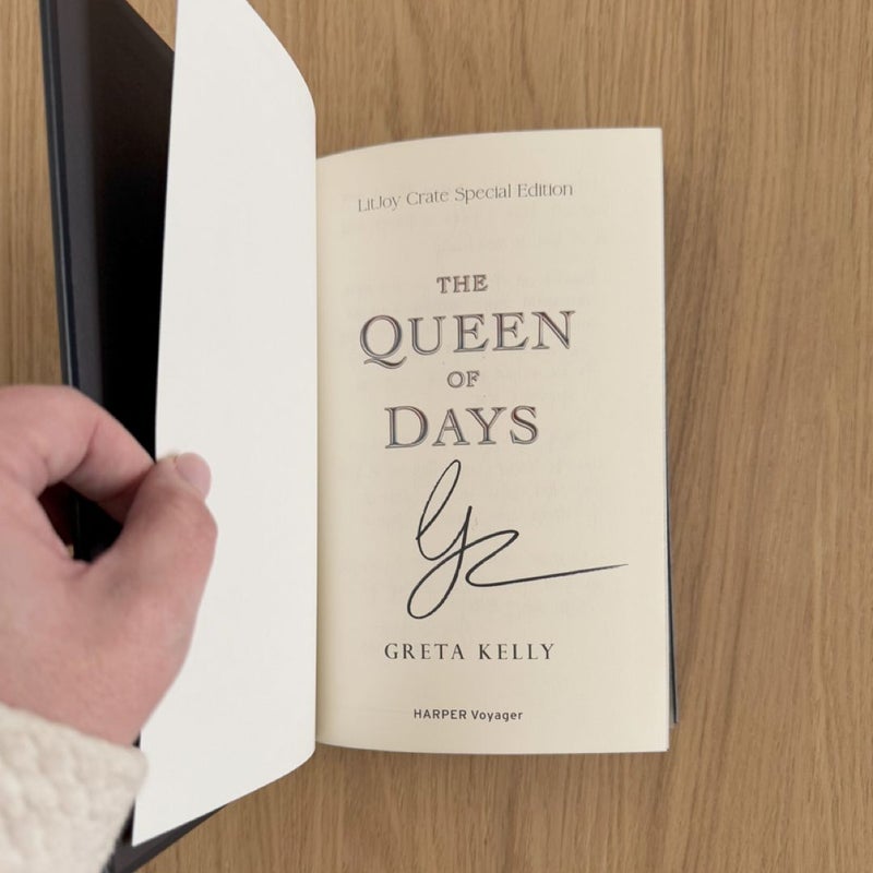 The Queen of Days SIGNED *LitJoy Special Edition*