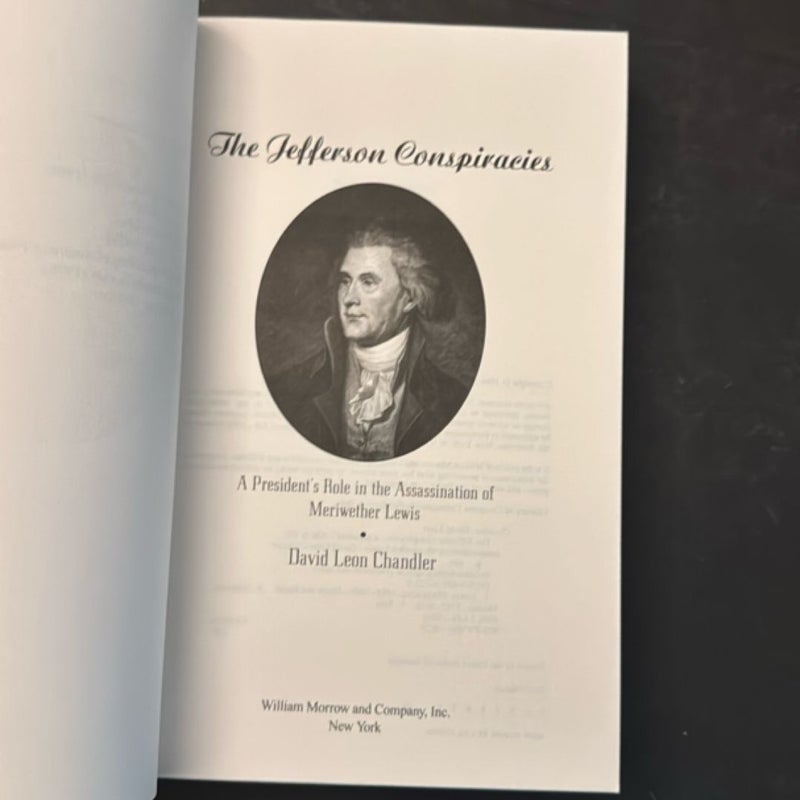 The Jefferson Conspiracies