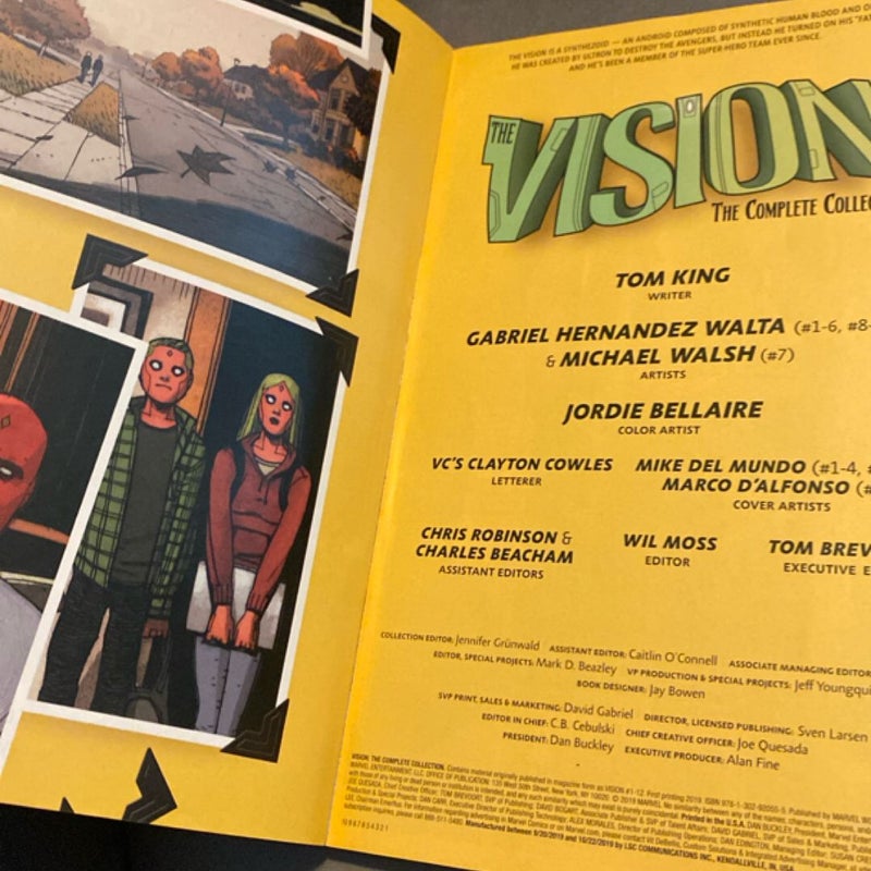 Vision: the Complete Collection