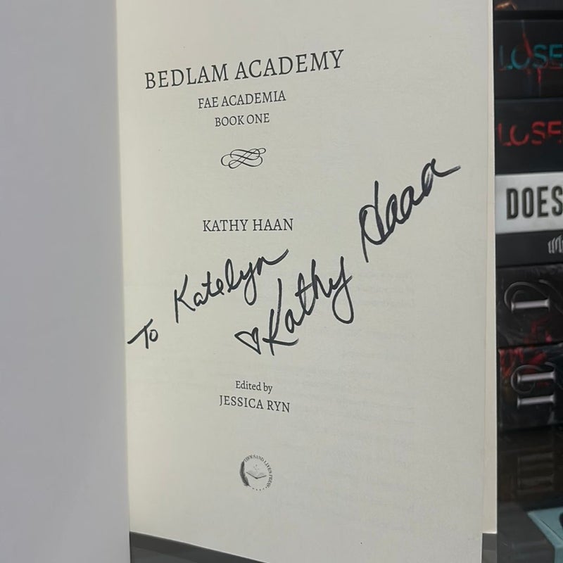 Bedlam Academy (SIGNED)
