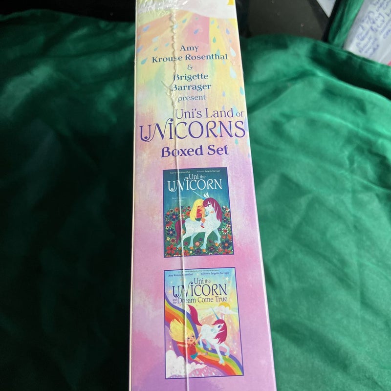 Uni's Land of Unicorns Board Book Boxed Set