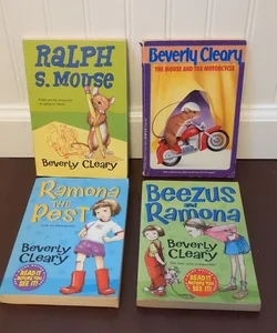 Ramona the Pest, Beezus and Ramona, Ralph S Mouse, The Mouse and The Motorcycle 