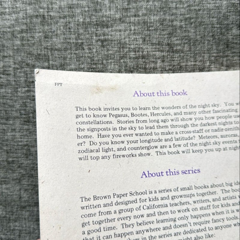 The Night Sky Book
