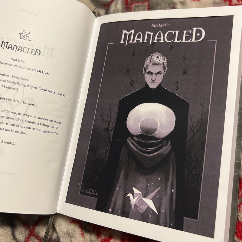 Manacled (Illustrated) !! RESERVED TILL FRIDAY !! 