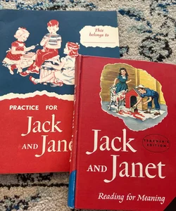 Jack and Janet Reading for Meaning Teachers Edition and workbook 