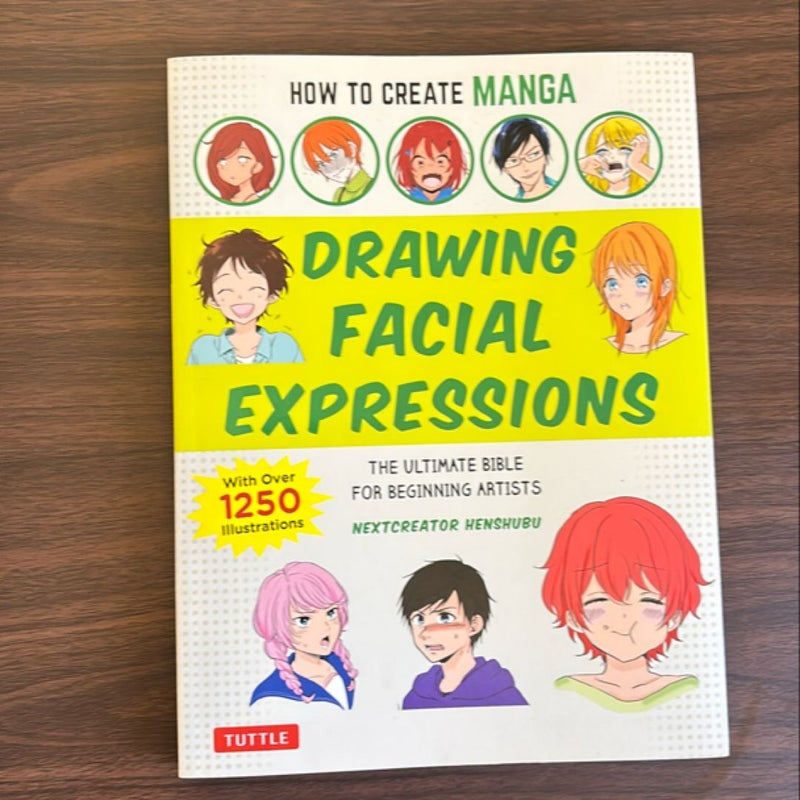 How to Create Manga: Drawing Facial Expressions