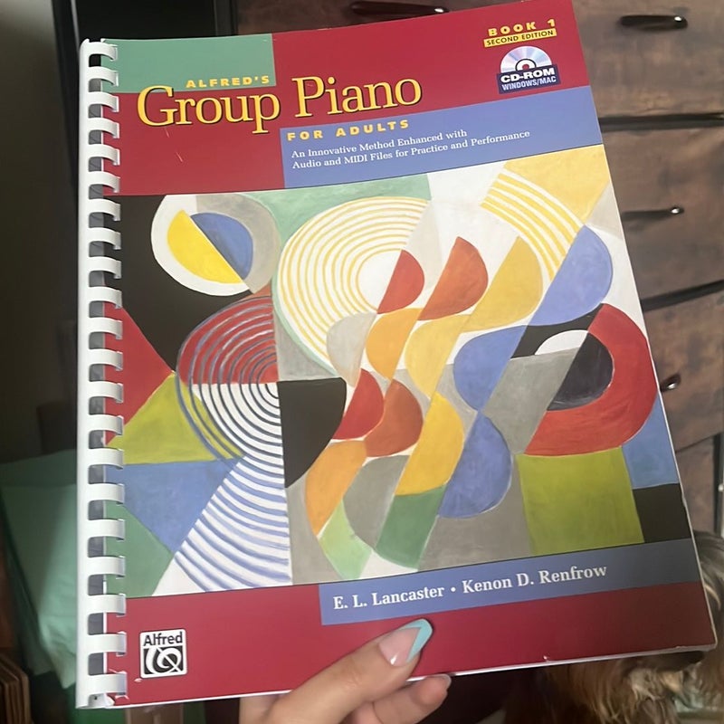 Alfred's Group Piano for Adults Student Book, Bk 1