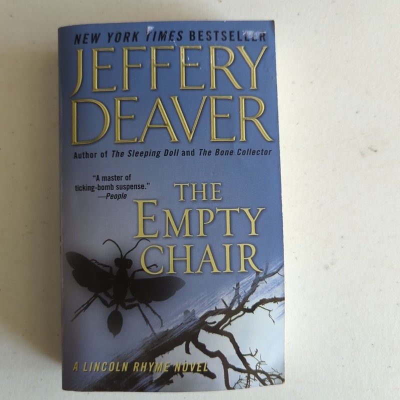 Jeffrey Deaver paperbacks X 3: Sleeping Doll, Empty Chair, Devil's Teardrop