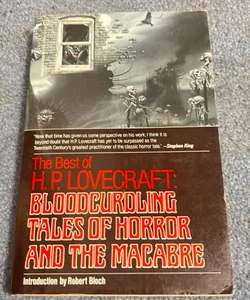 Bloodcurdling tales of horror and the macabre