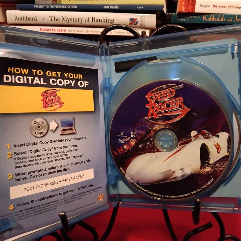Speed Racer Blu-ray 3 disc 2008 rare OOP