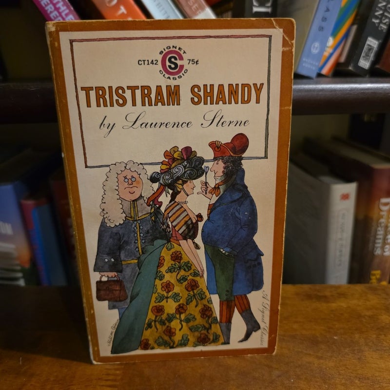VINTAGE 1962 (Signet Classic) Tristram Shandy by Laurence Sterne [The Life and Opinions of Gentleman, Tristram Shandy]