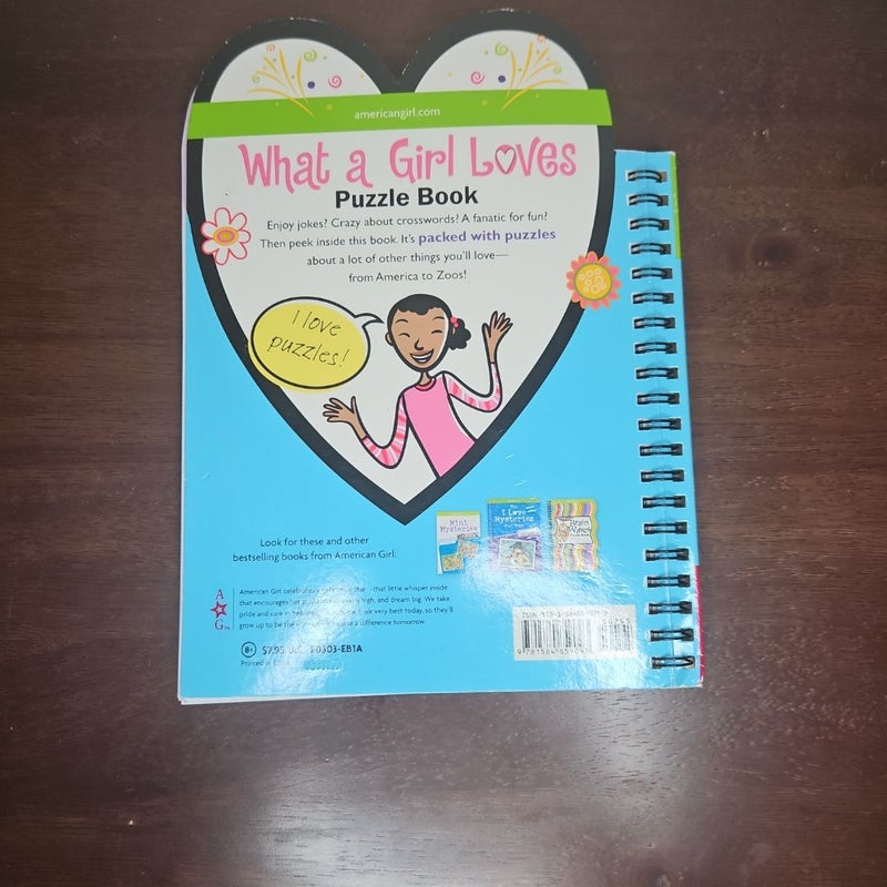 What a Girl Loves Puzzle Book