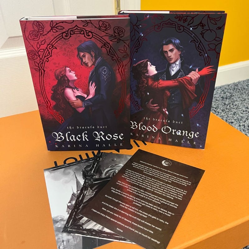 Blood Orange and Black Rose Duology (1 book signed!)