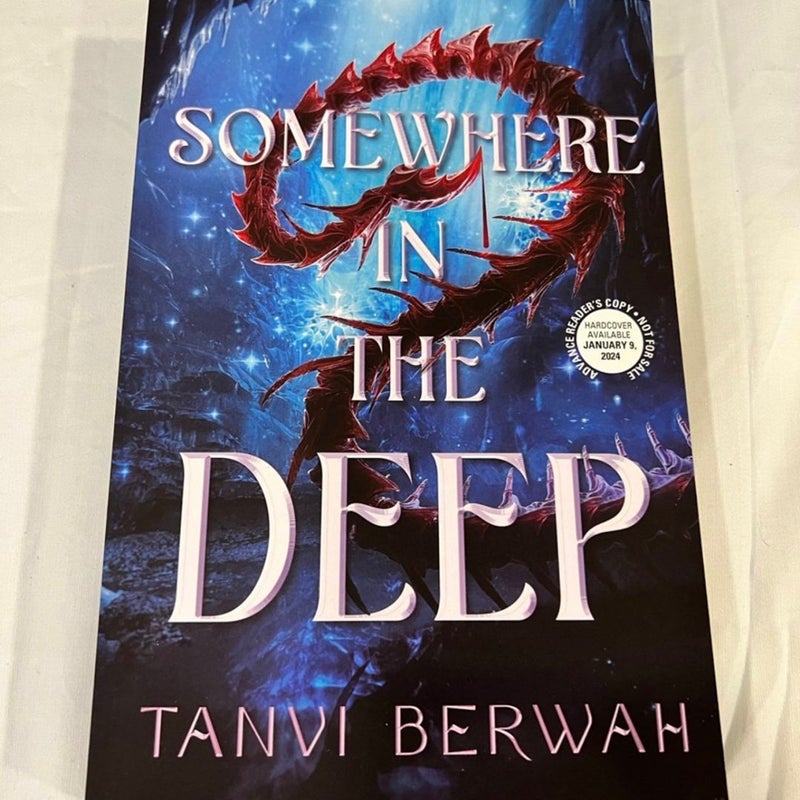 Somewhere In The Deep ARC Advance Readers Edition Book