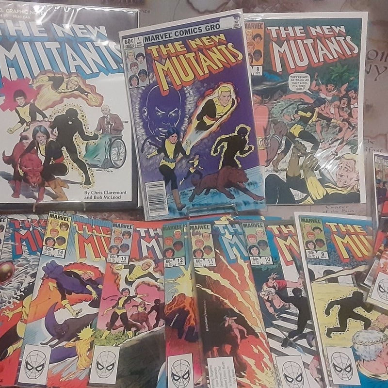 New Mutants 1983 1-17, Graphic Novel 