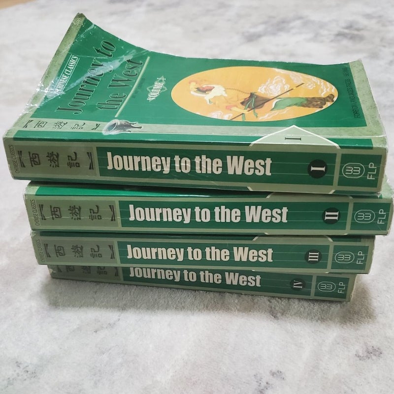 Journey to the West volumes 1-4
