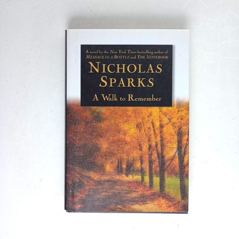 A Walk To Remember By Nicholas Sparks Large Print