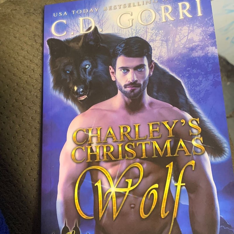 Charley's Christmas Wolf (Signed)
