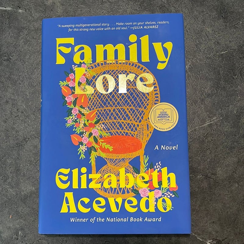 Family Lore: A Good Morning America Book Club Pick: 9780063207264: Acevedo,  Elizabeth: Books 