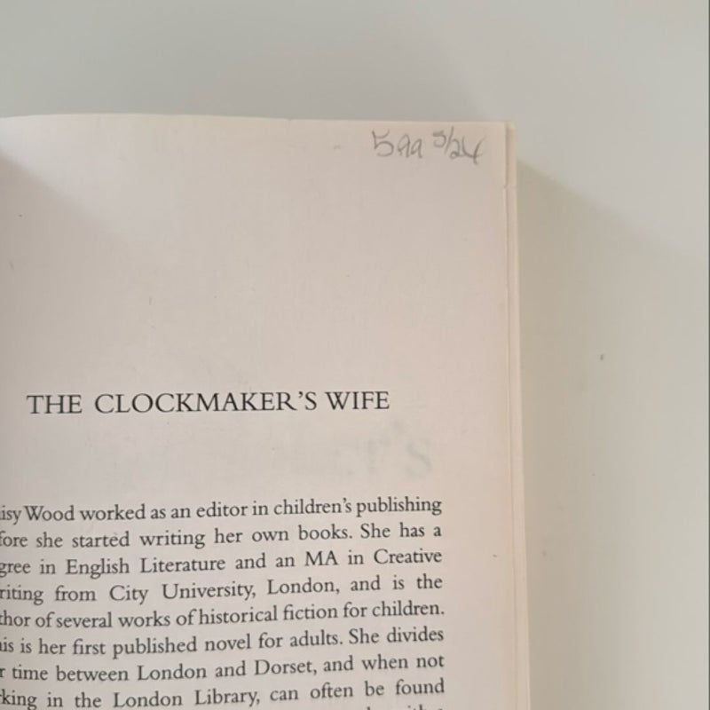 The Clockmaker's Wife