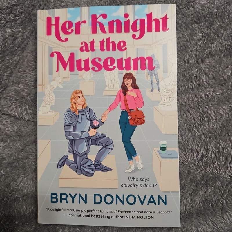 Her Knight at the Museum