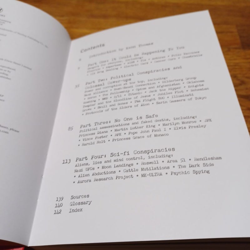 The Little Book of Conspiracies