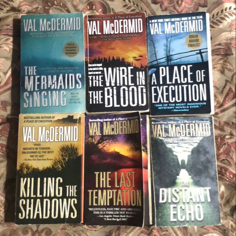 Val McDermid 6 book lot