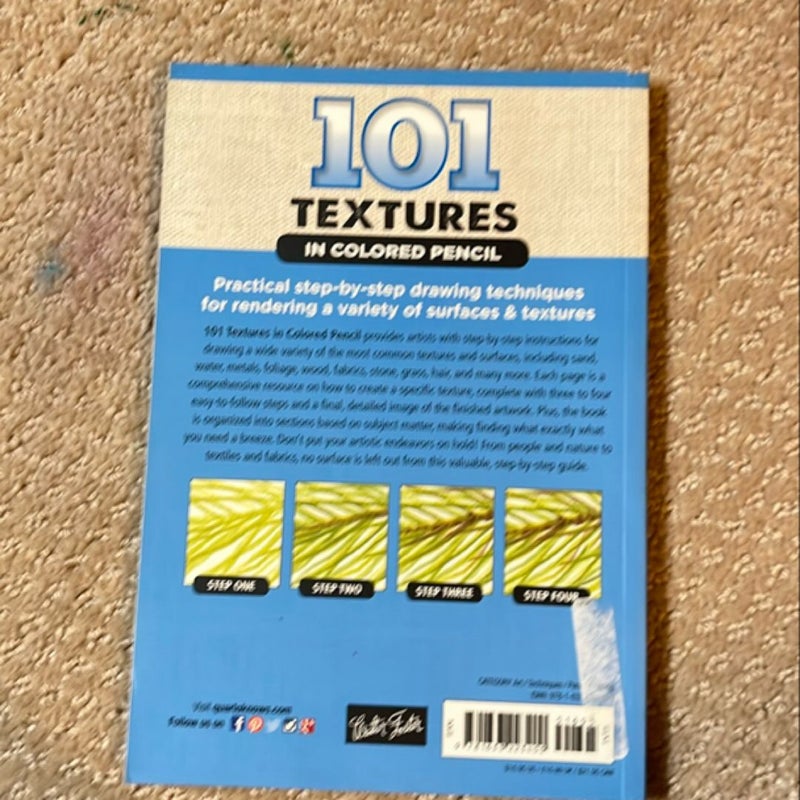 101 Textures in Colored Pencil