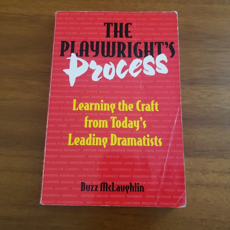 The Playwright's Process