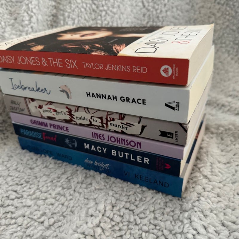 Six Book bundle