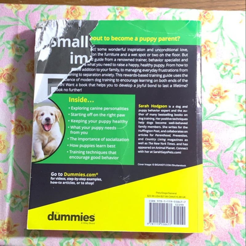 Puppies for Dummies