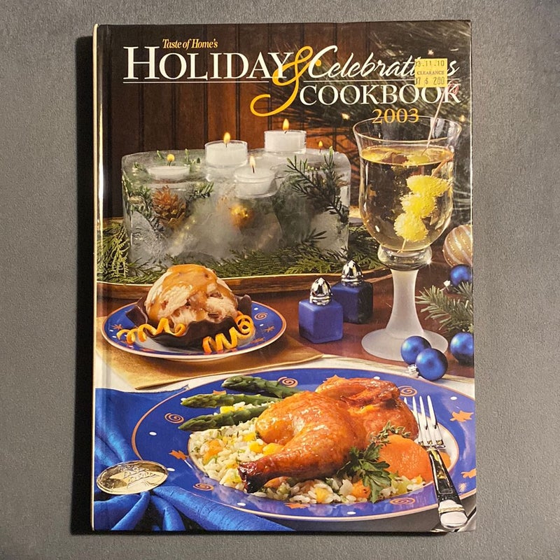 Holiday and Celebrations Cookbook 2003