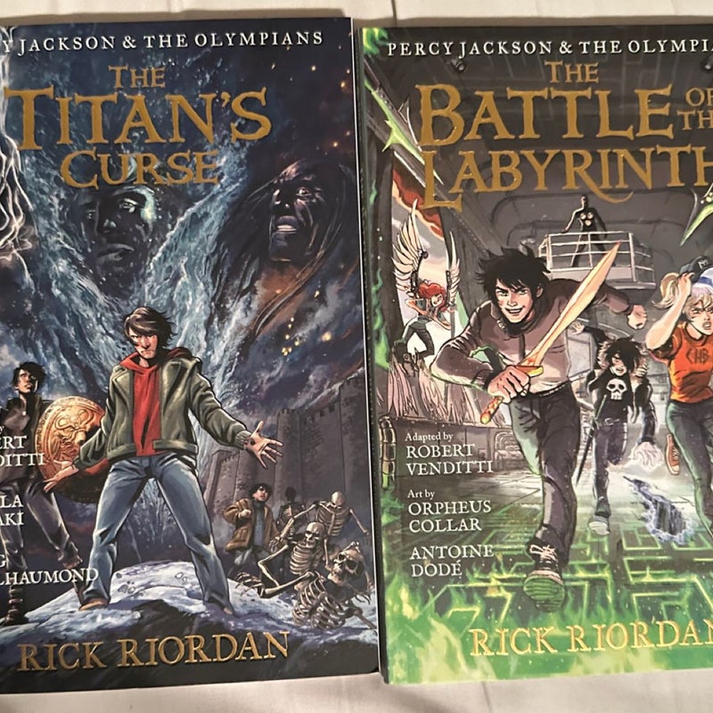 Percy Jackson and the Olympians the Titan's Curse: the Graphic Novel